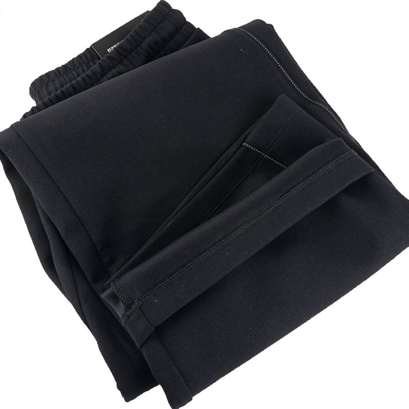 女士舒适柔软直筒百搭休闲针织长裤P126W009-0018