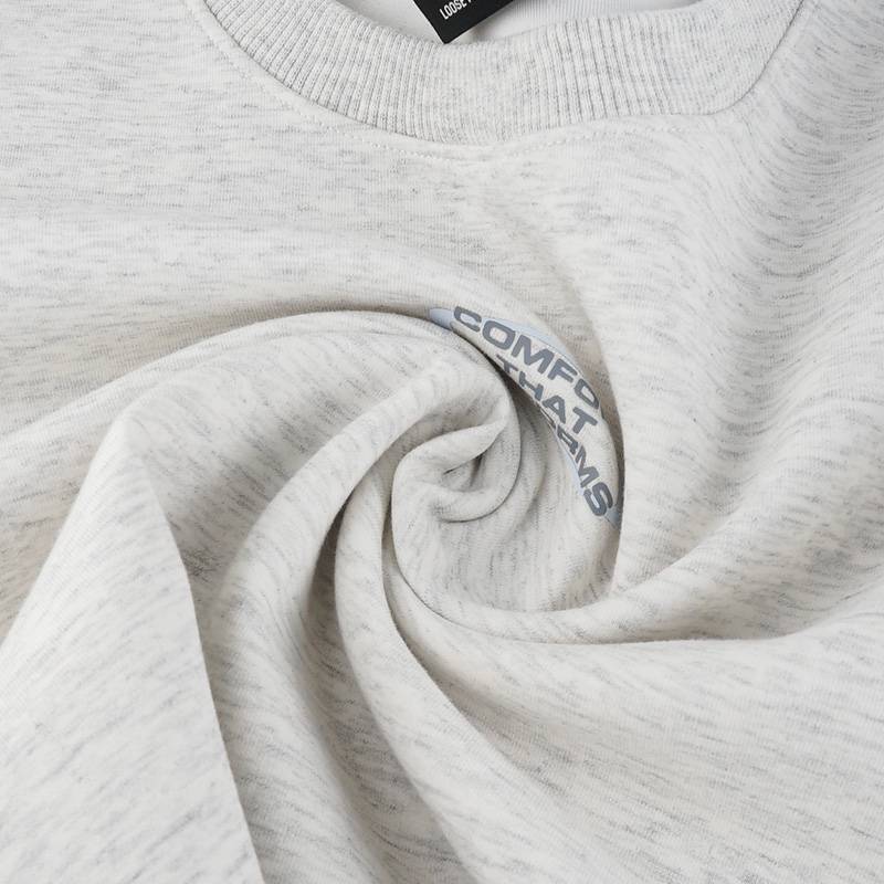 女士宽松舒适大方百搭针织卫衣P126W006-0248