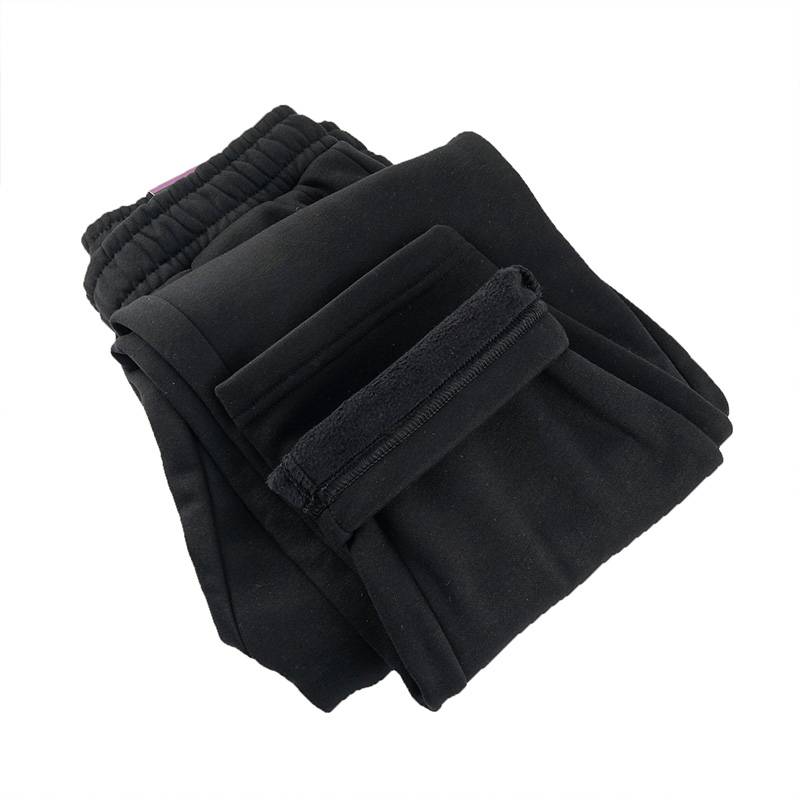 女子平口加厚运动长裤保暖休闲裤976428630106