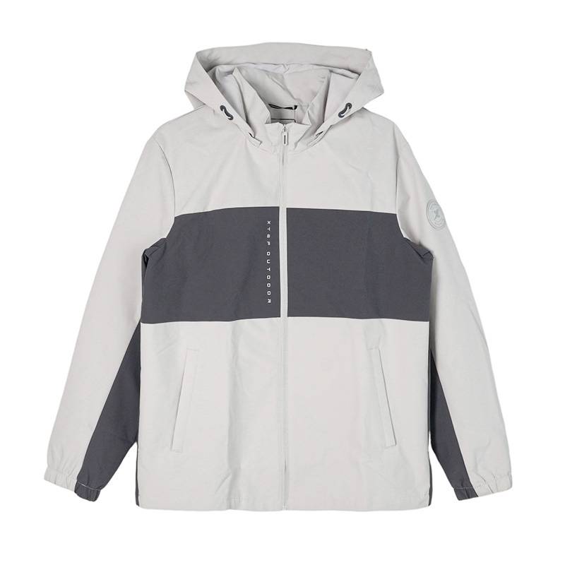 男子拼接防风双层风衣975129150079