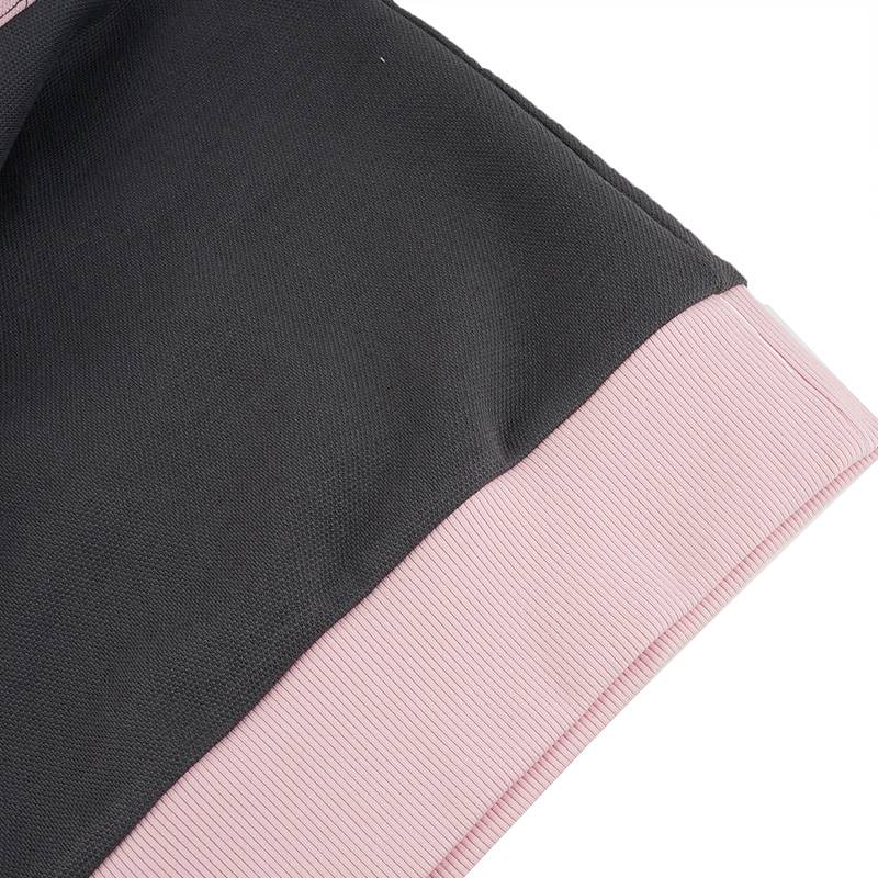 女子宽松polo领套头卫衣975128920389