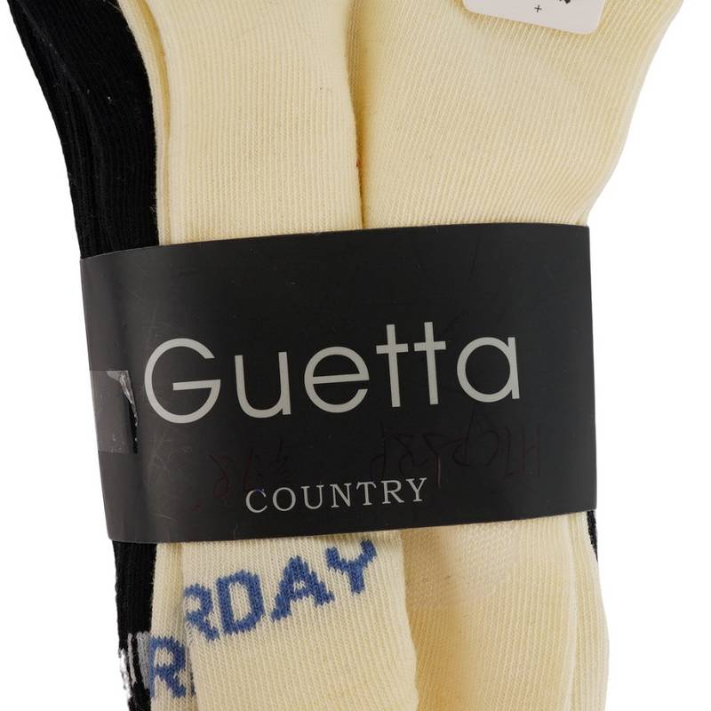 女子低筒休闲袜二双装（颜色随机）