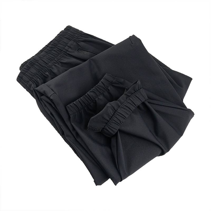 女子弹力舒适梭织九分裤子975328690046