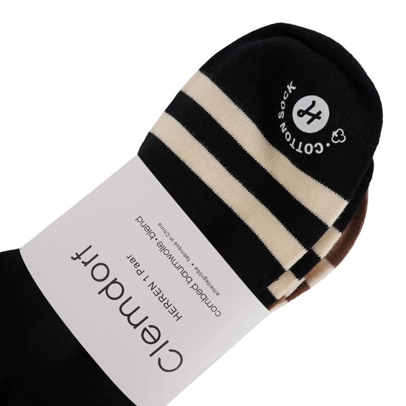 男女同款高筒袜三双装（颜色随机）