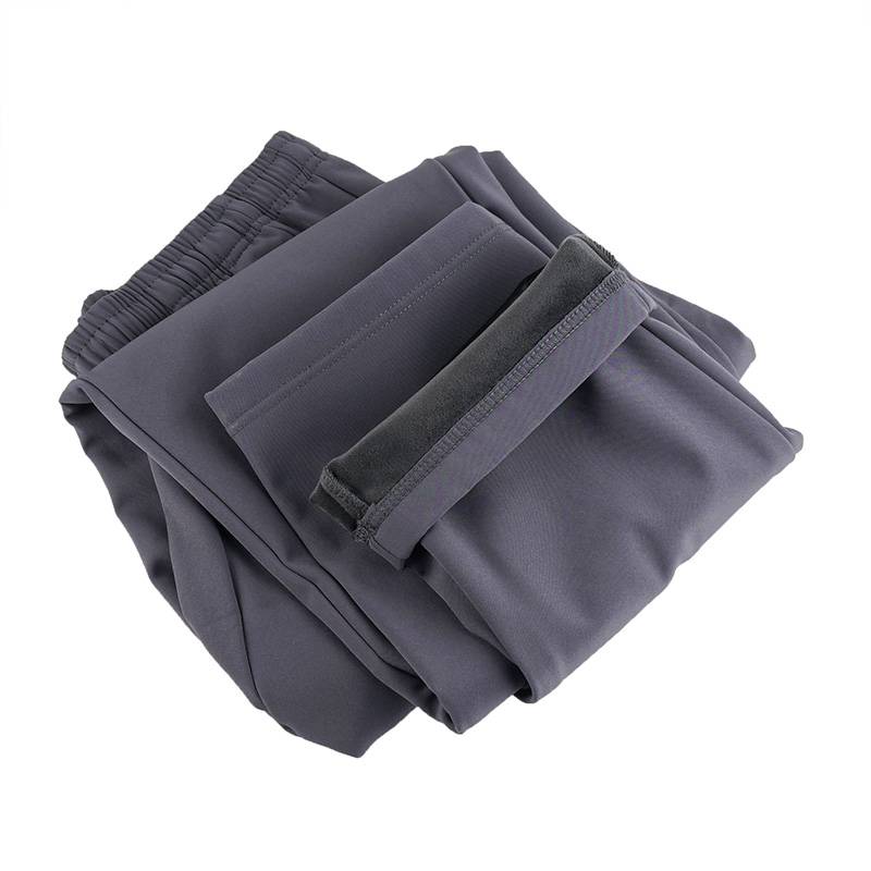 男子综训加厚保暖休闲直筒绒里长裤