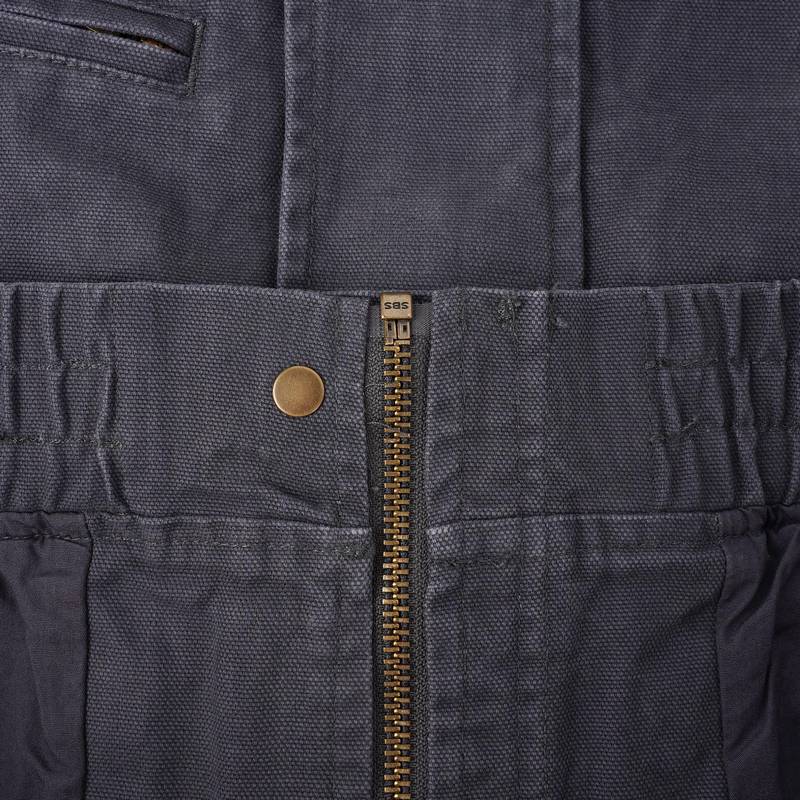 男款单夹服深灰色