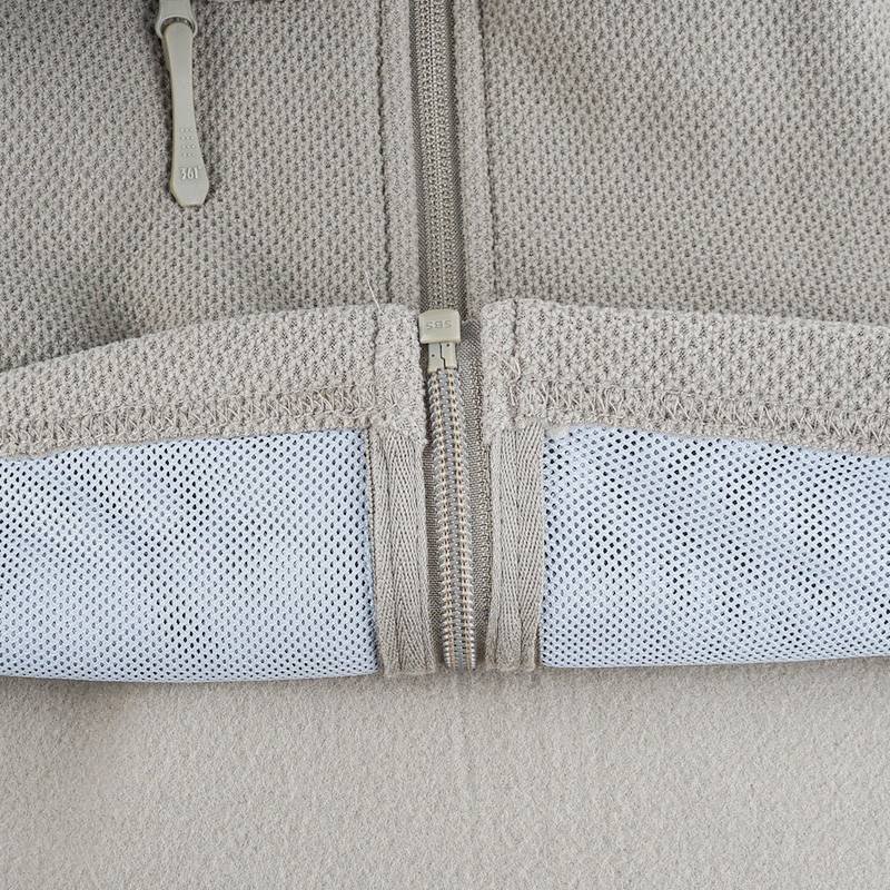 男士绒里开襟卫衣