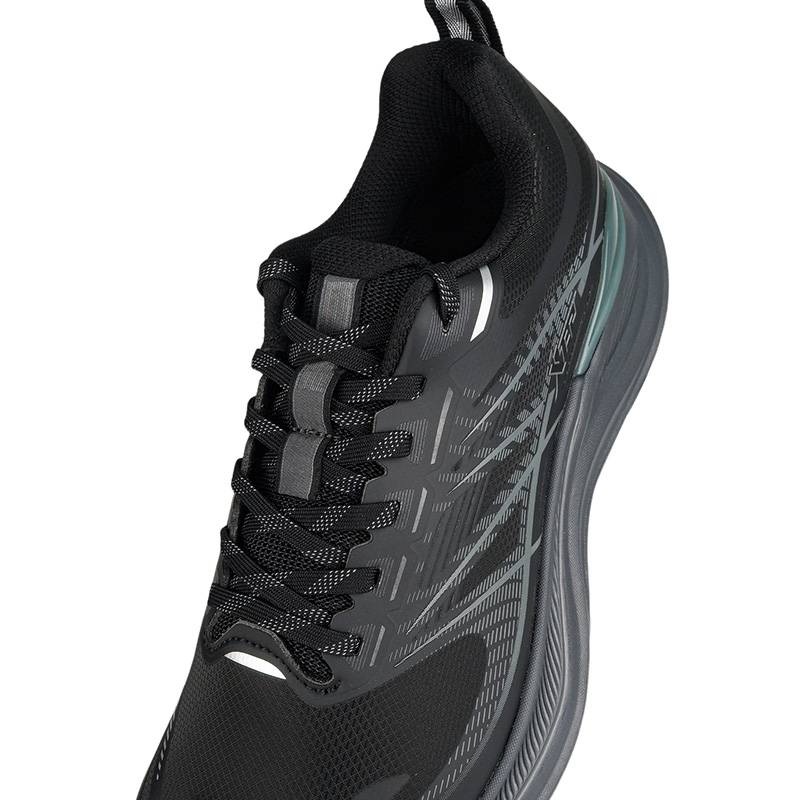 男士皮面飞羽软底轻量跑鞋974119110009