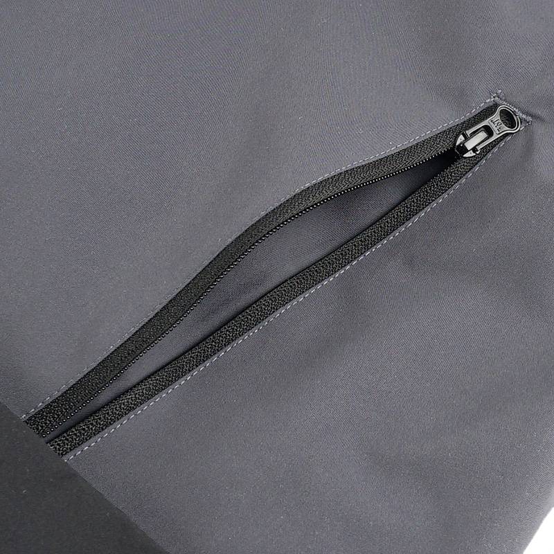 男款防风防泼水连帽绒里风衣外套