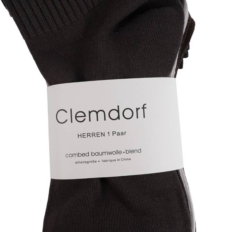 男子轻活透气运动中筒袜三双装（颜色随机）