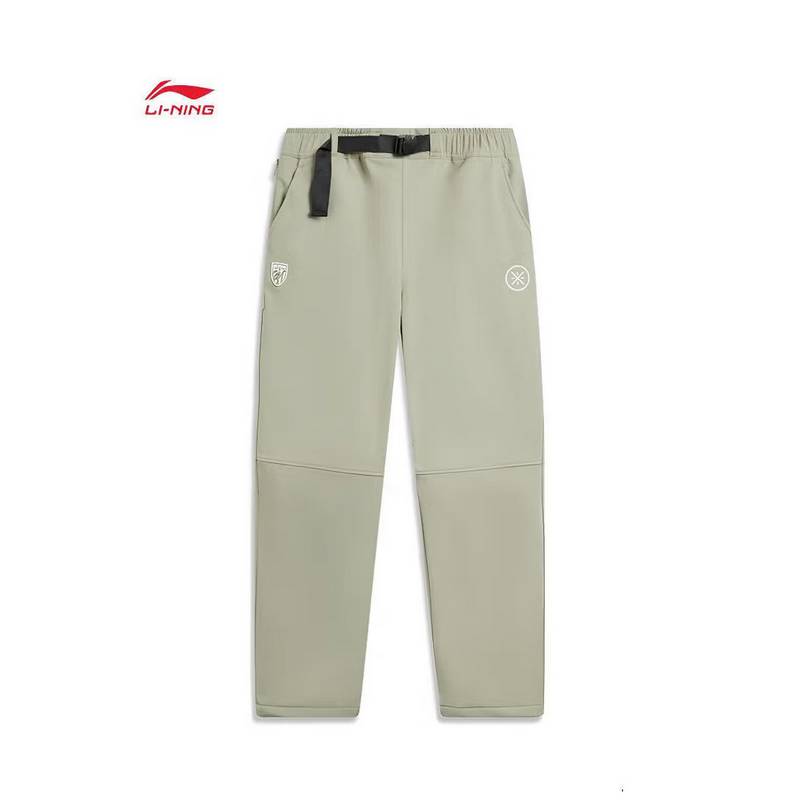 男款直筒加绒保暖休闲长裤AKXV449-3