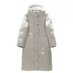 女子防风保暖连帽运动中长款羽绒服AYMV232-1