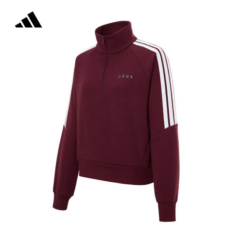 女款半拉链卫衣