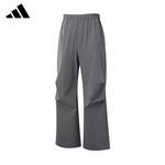 女款休闲运动宽松直筒梭织速干长裤