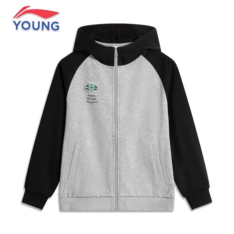 儿童运动生活系列休闲毛圈针织外套YWDV135-1