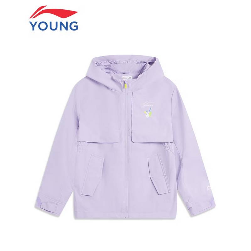 大童加绒三合一运动风衣套装YWBV046-2