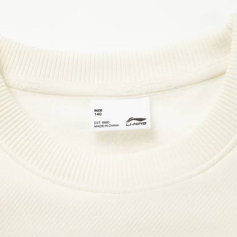 大童运动休闲加绒保暖圆领宽松亲肤套头上衣YWDV307-3