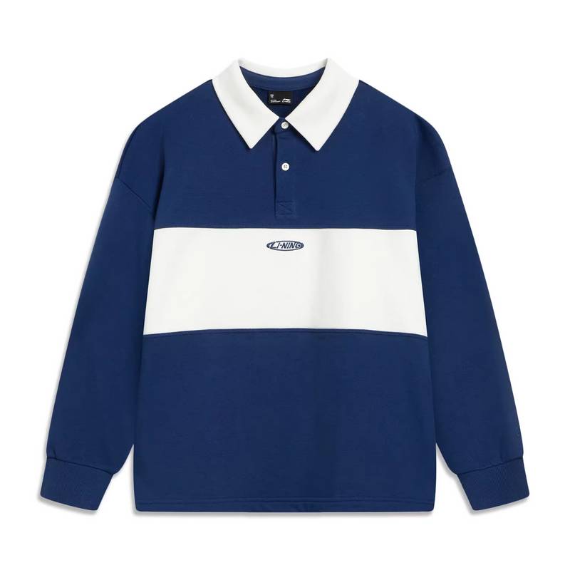 大童宽松套头卫衣翻领运动休闲上衣YWDW025-2