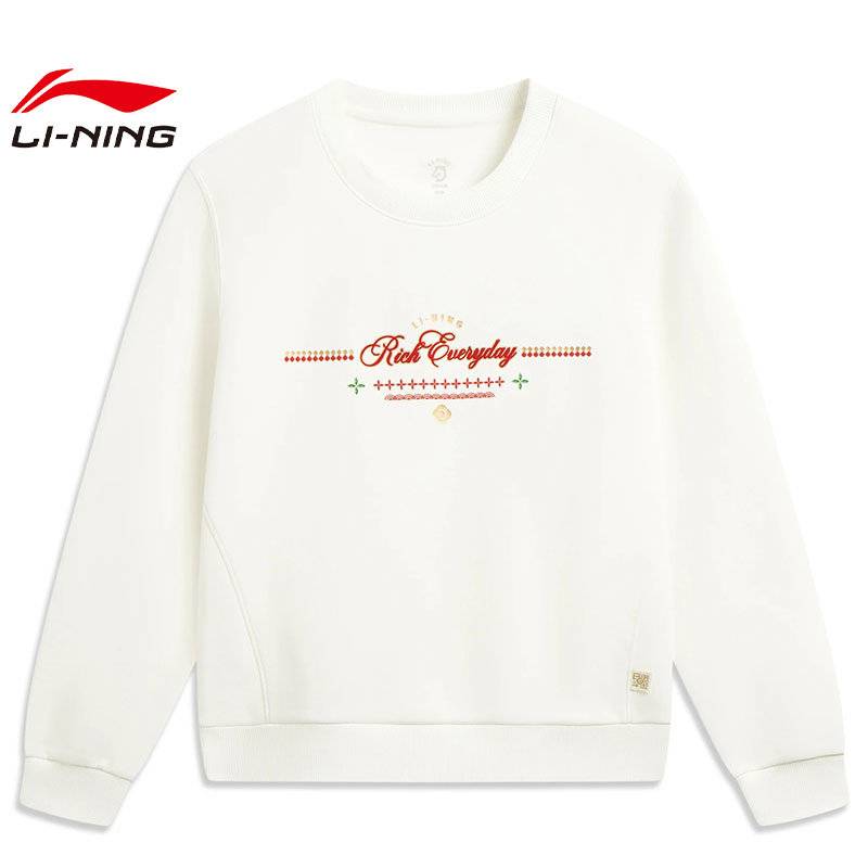 女子中国文化运动休闲卫衣套头衫