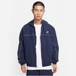 男子宽松运动休闲背标图案连帽夹克HJ2013-451