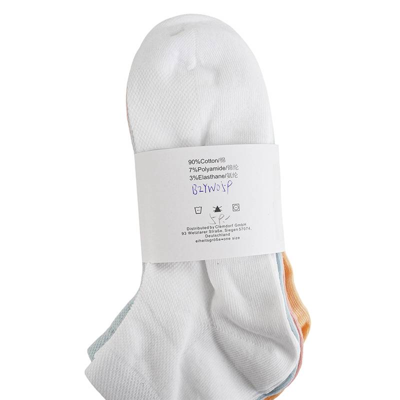 女子低筒休闲运动袜4双装BZYW059