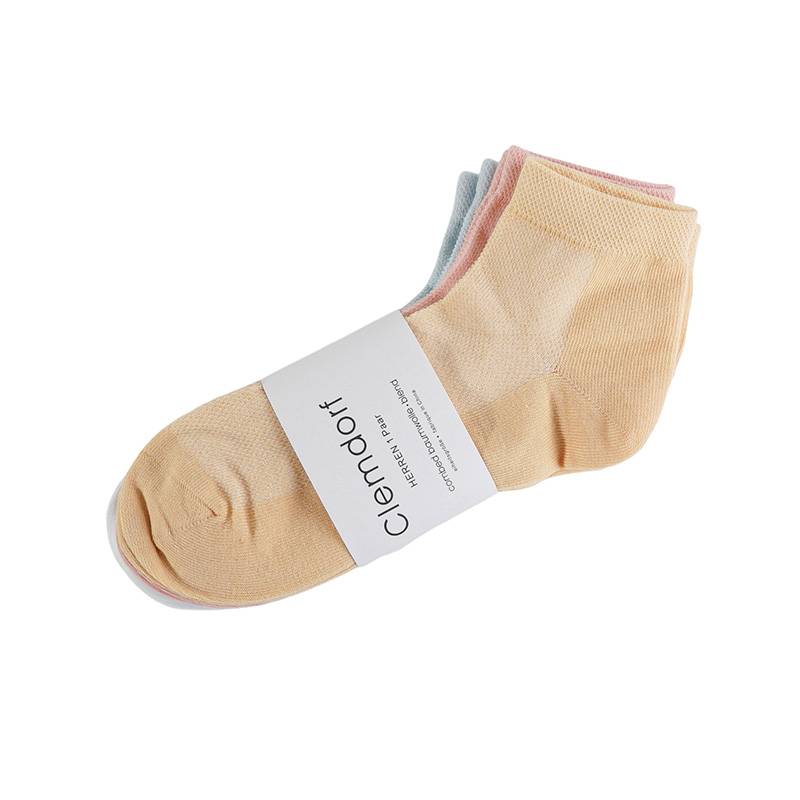 女子低筒休闲运动袜4双装BZYW059