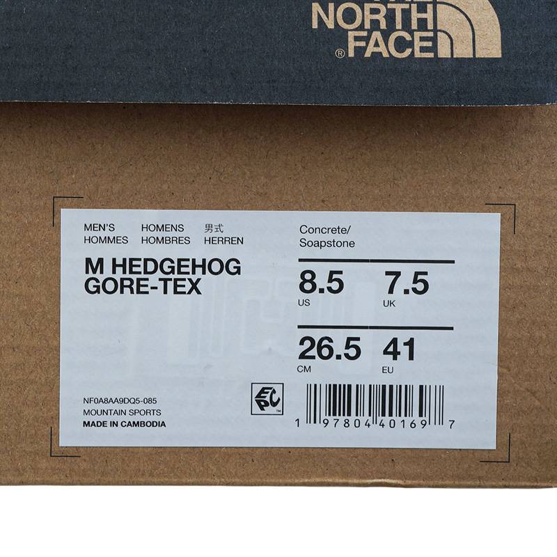 户外男士刺猬GTX防水防滑徒步鞋NF0A8AA9DQ51