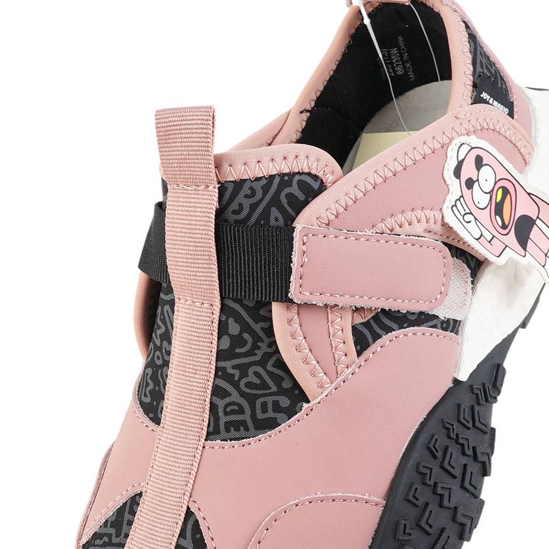 女子拼接防滑魔术贴户外运动休闲鞋66235W