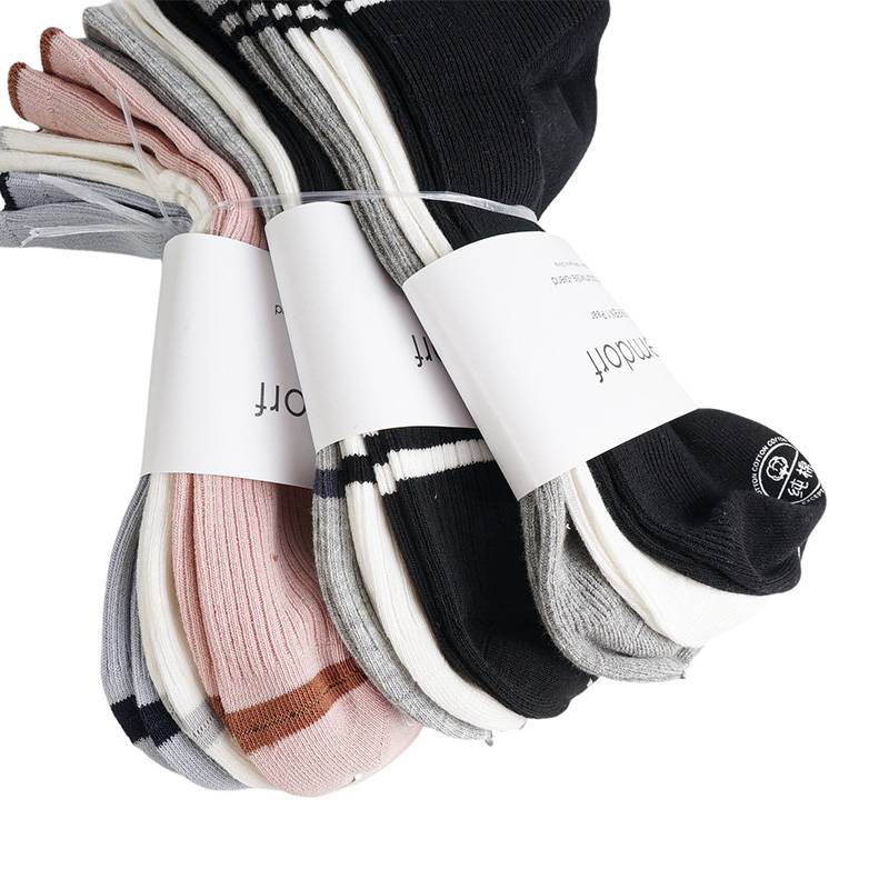 女子运动休闲袜3双装（下单请备注颜色）