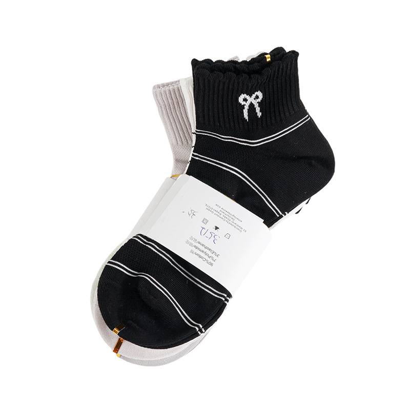 女子休闲运动袜3双装（下单请备注颜色）