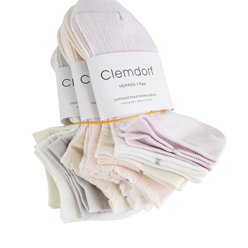 女子低帮休闲运动袜3双装（下单请备注颜色）