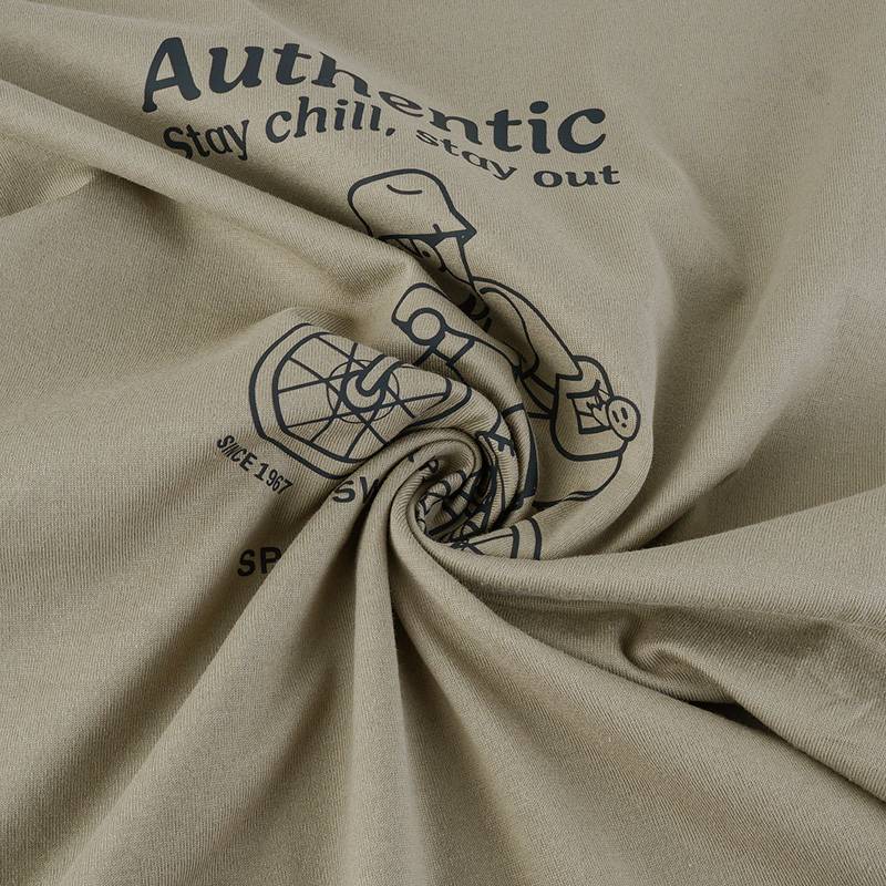 男子休闲圆领T恤