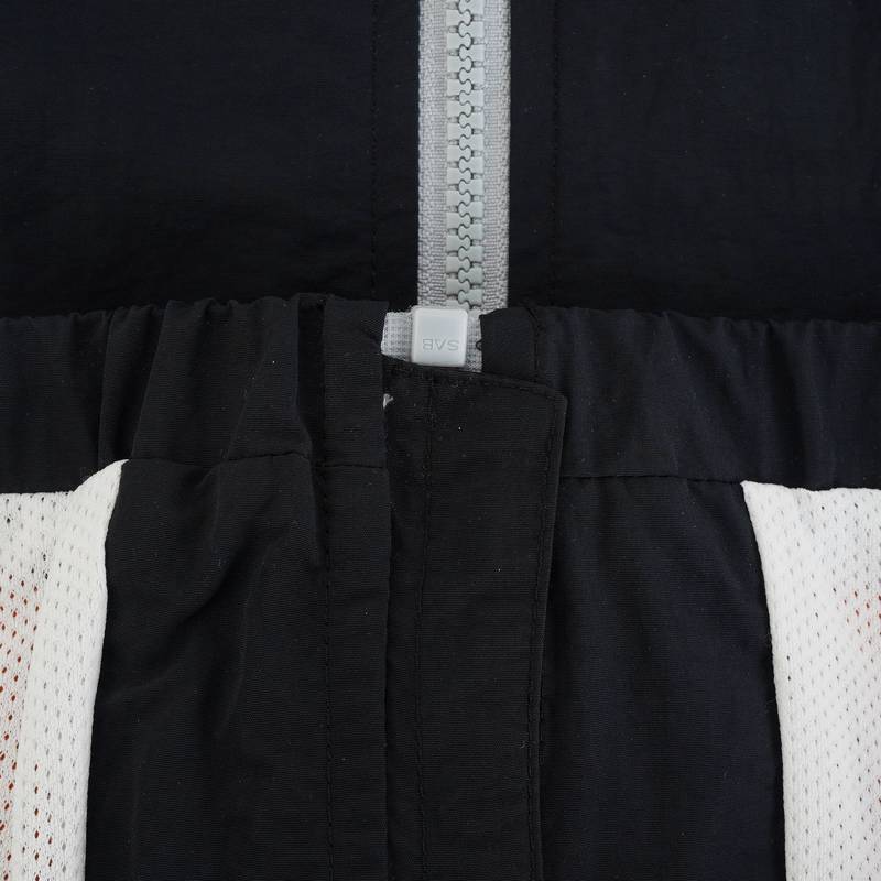 大童立领复古休闲梭织拉链外套