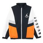 大童立领复古休闲梭织拉链外套