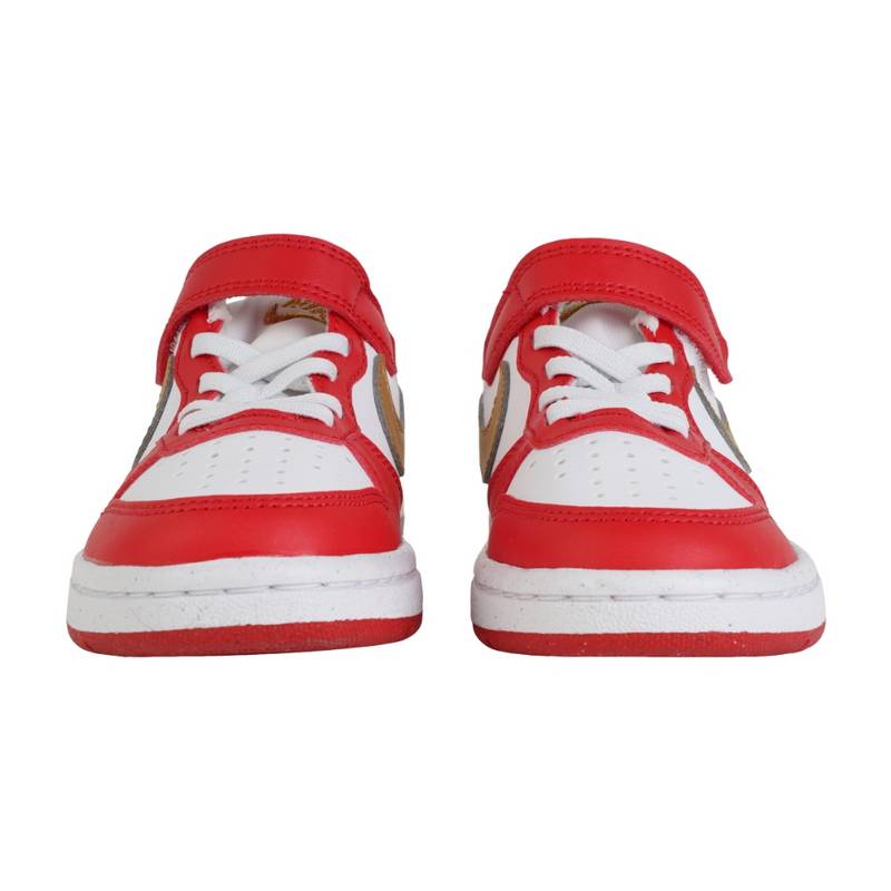 NIKE耐克男女小童鞋新年款马年红色运动鞋魔术贴板鞋DV5457-137