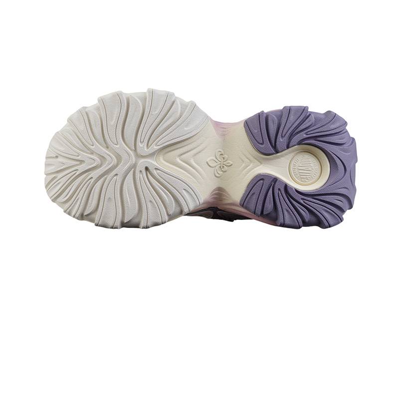 休闲鞋时尚低帮圆头厚底增高女款花瓣老爹鞋94555-173-M