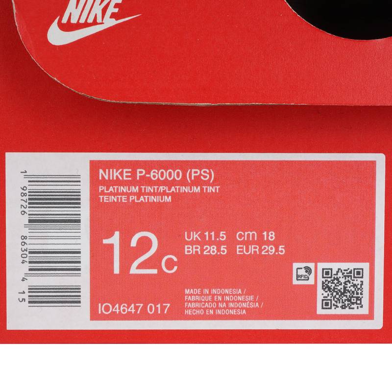 NIKE耐克小童P-6000 (PS)运动休闲鞋IO4647-017