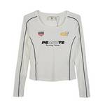 女款刺绣印花长袖T恤1912588-262