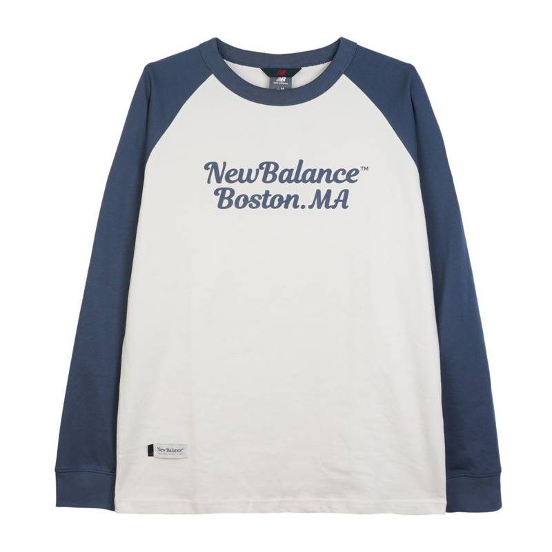 男子舒适长袖T恤休闲圆领百搭潮流上衣NDF11081-IV