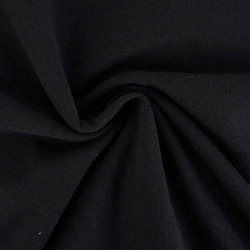 休闲透气圆领假两件短袖T恤男AMT52301-BK