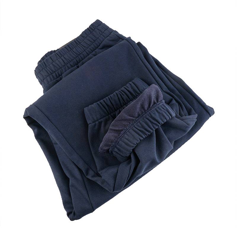 男女同款潮流垂感针织休闲运动束脚长裤L126U017-002Z