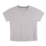 女士圆领运动短袖宽松舒适套头衫P226W012-0675