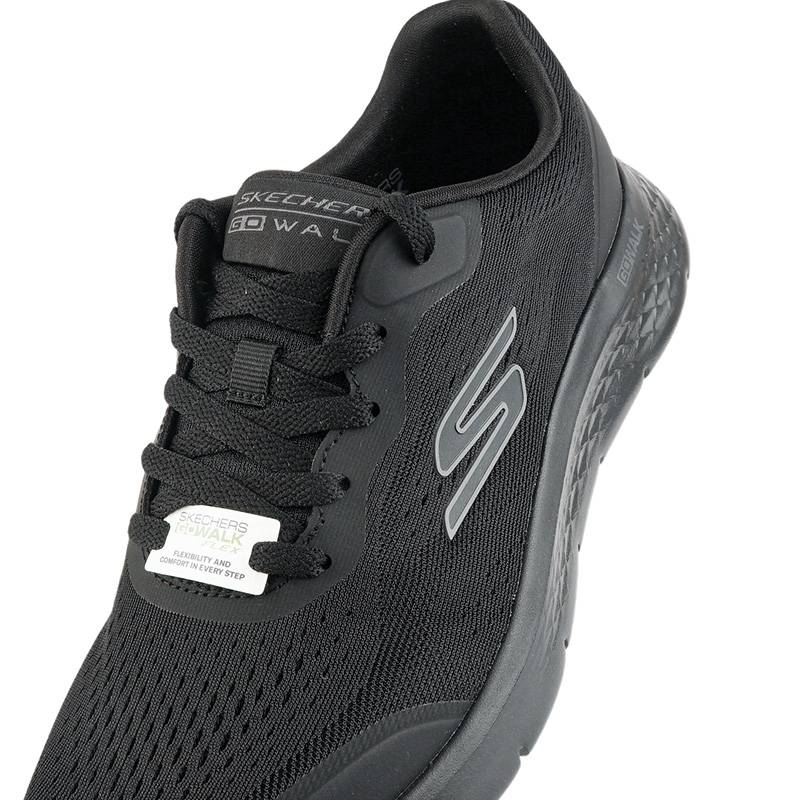 GO WALK 男士绑带健步鞋轻量缓震舒适透气216919-BBK