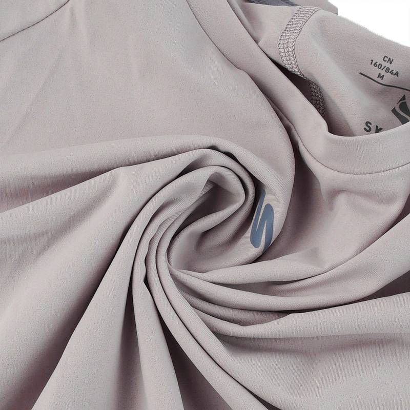 女士圆领运动短袖宽松舒适套头衫P226W012/0675