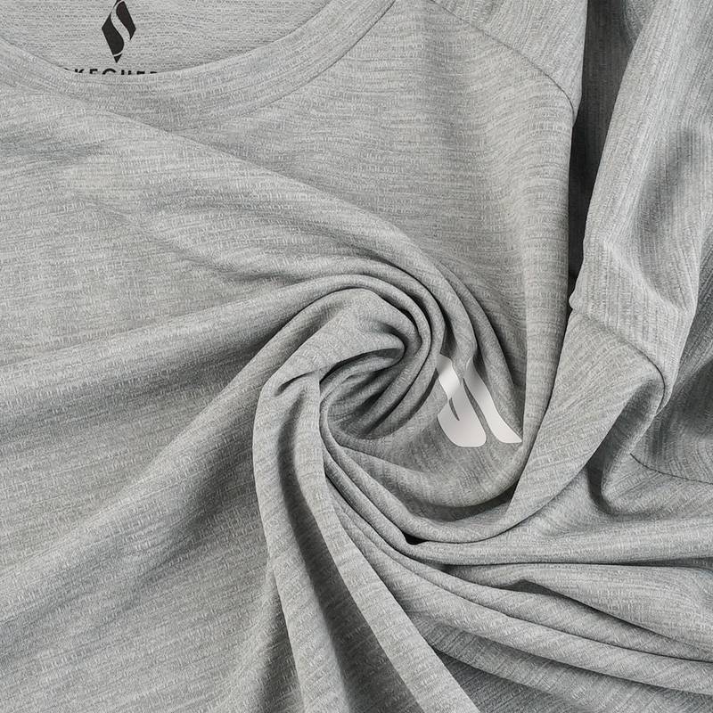 男子圆领跑步运动休闲吸湿速干透气T恤衫P226M184-001C