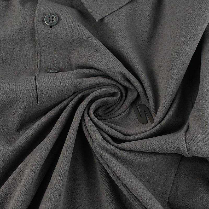 男士舒适针织短袖百搭宽松POLO衫休闲上衣P226M183-006L