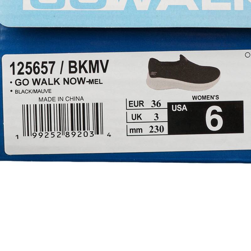 女子GO WALK NOW运动休闲鞋125657-BKMV