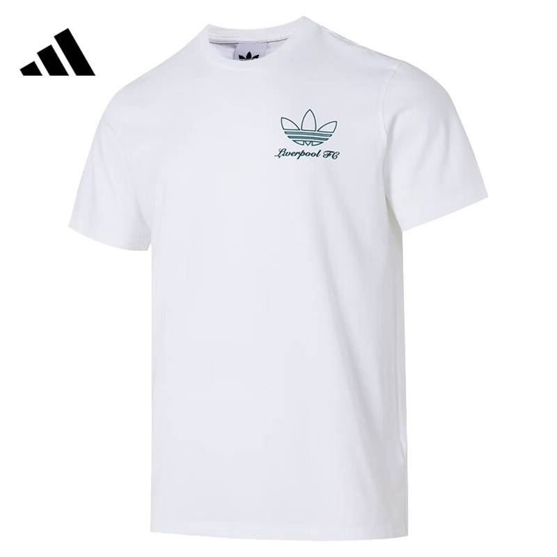 男子利物浦足球运动休闲圆领短袖T恤JZ1593