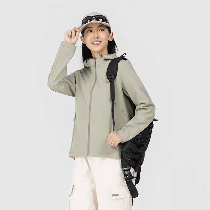 女子连帽软壳衣F2907D17