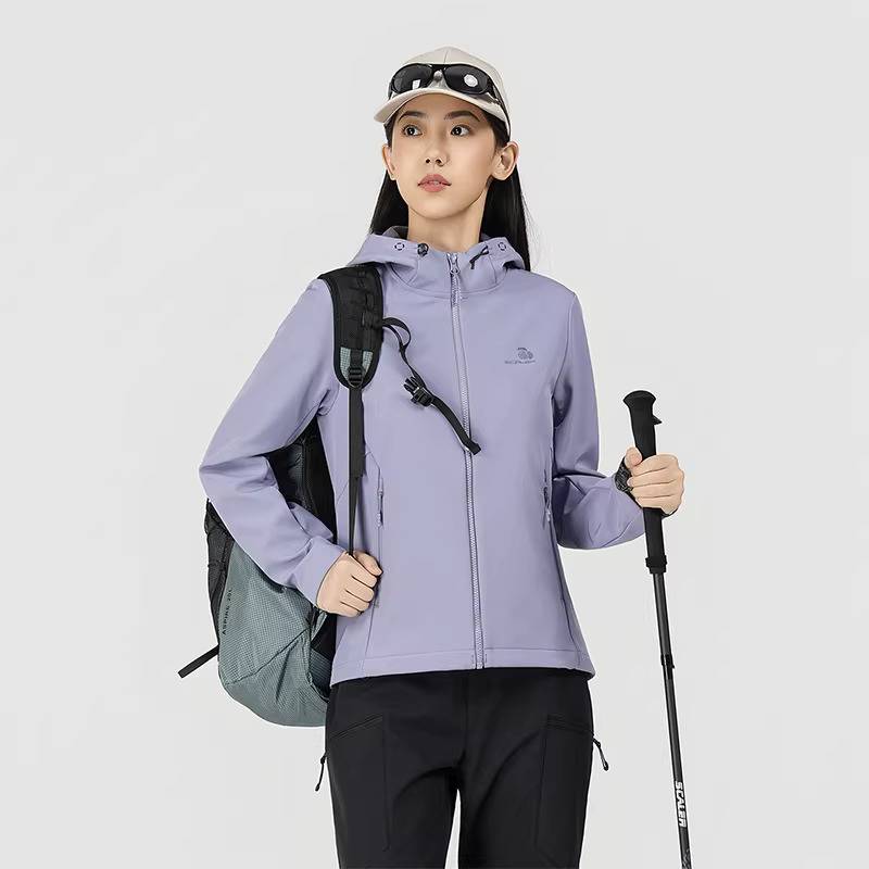 女子连帽软壳衣F2907D17